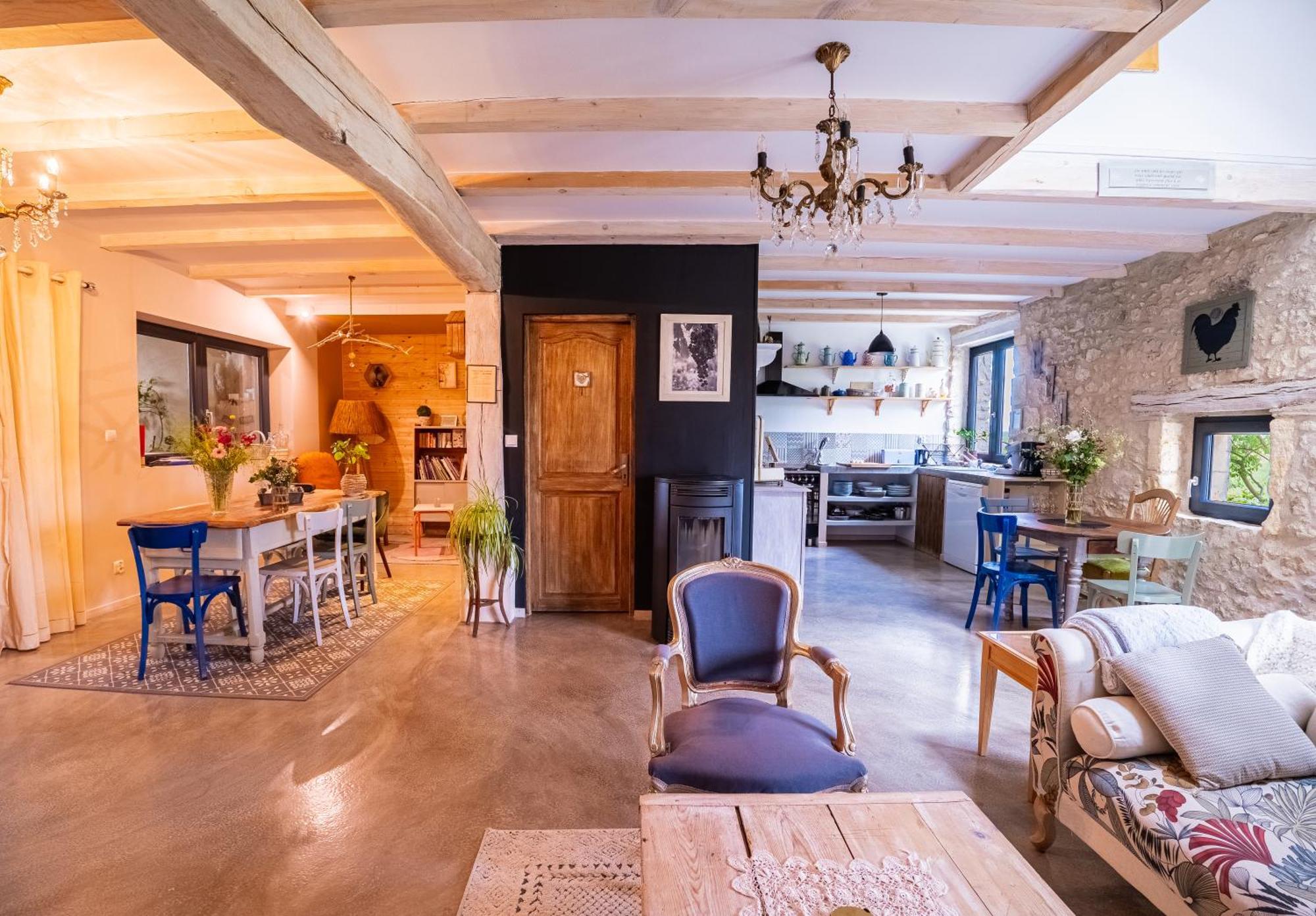 La Grange Des Anges Villa Blanc  Eksteriør billede